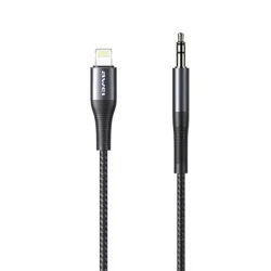 Кабель AUX Awei CL-116L Lightning To Jack Black 1 м