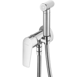 Смеситель для биде Deante Jasmin BGJ 034M, скрытого монтажа, латунь, серебристый