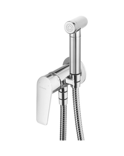 Bide üçün qarışdırıcı Deante Jasmin BGJ 034M, gizli montaj, bürünc, gümüşü