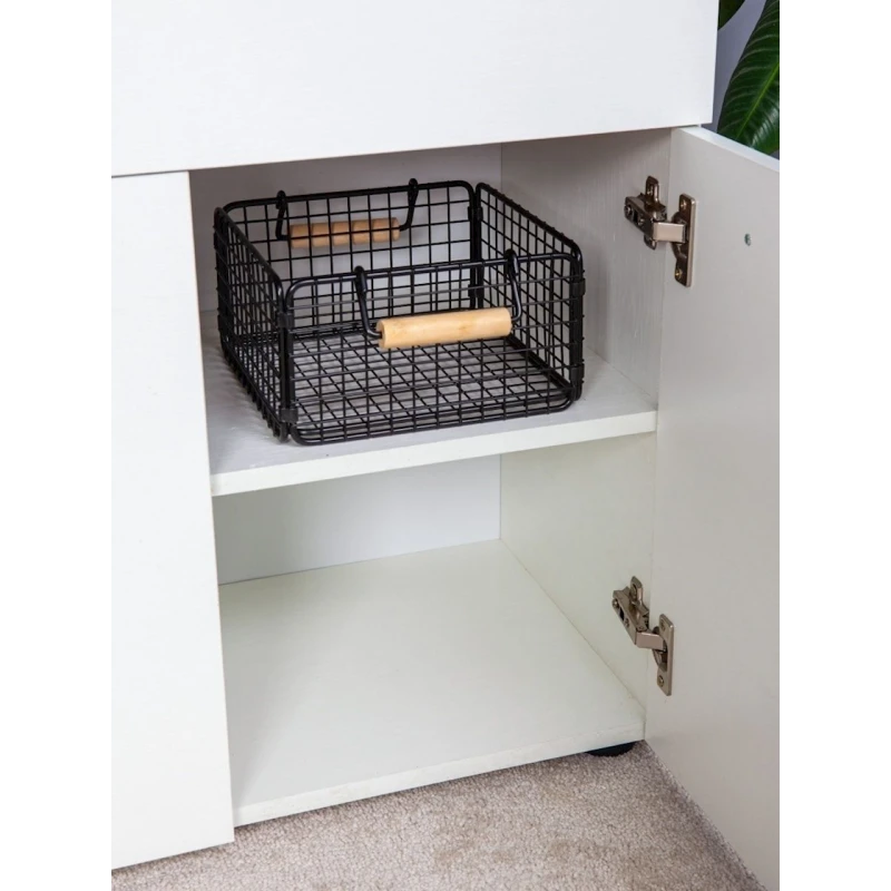 Тумба Letta, ЛДСП, белая 74x34x71 см Тумба Letta, ЛДСП, белая 74x34x71 см