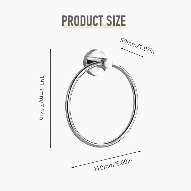 Держатель для полотенец Okcu, сталь, серебро Держатель для полотенец Okcu, сталь, серебро