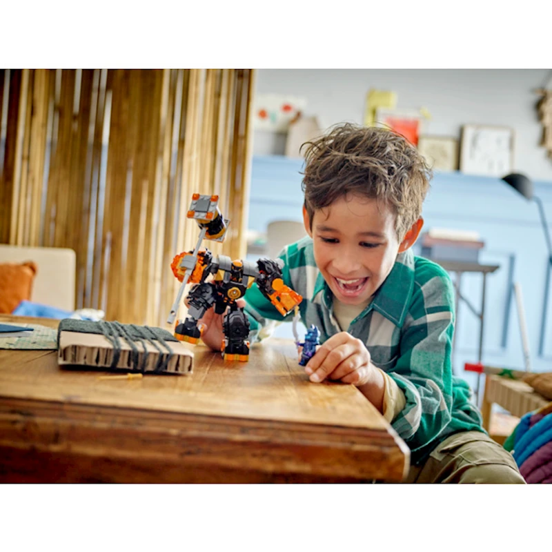 Конструктор LEGO Ninjago Cole's Elemental Earth Mech 71806, 7+ лет, 235 элементов