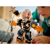 Конструктор LEGO Ninjago Cole's Elemental Earth Mech 71806, 7+ лет, 235 элементов