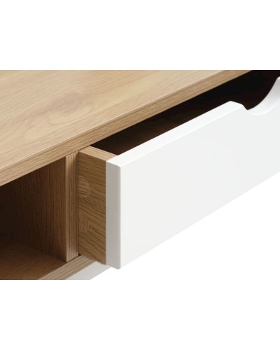 Yazı masası JYSK Trappedal 48x95x76 sm, bej/ağ
