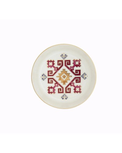 Süfrə qab-qacaq dəsti Porland Arabesque 04ALM006592, 27 parça, farfor, 6 nəfərlik, rəngbərəng