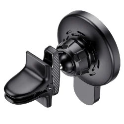 Автомобильный держатель с беспроводной зарядкой для телефона Hoco CA85, Черный