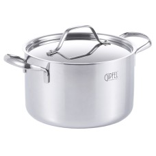 Qazan Gipfel Galaxy, 20 sm, 3.8 l, paslanmayan polad, gümüşü