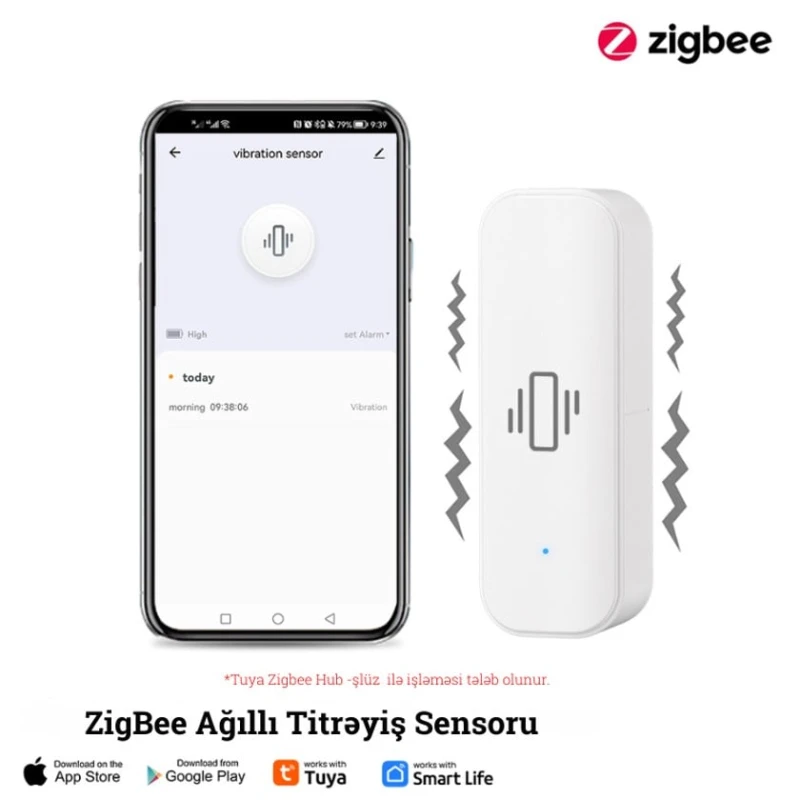 Сенсор вибрации EMASTIFF TYSH-AZ40 Сенсор вибрации EMASTIFF TYSH-AZ40