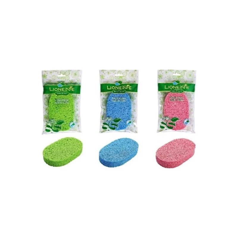 Губка-мочалка для душа Lionesse 2090, товар в ассортименте