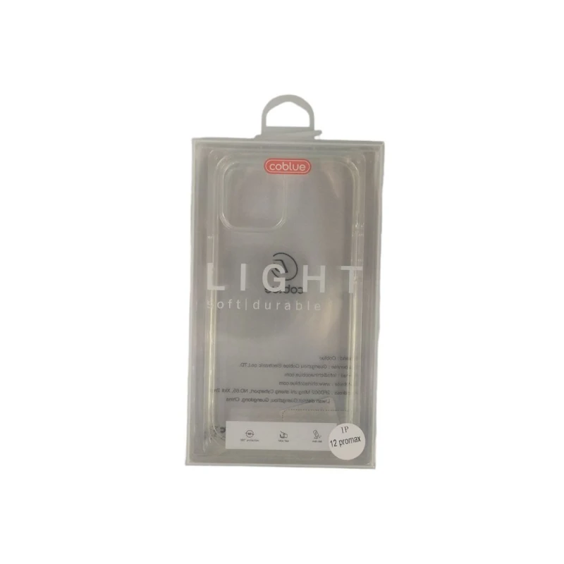 Чехол Coblue Light для Apple iPhone 12 Pro Max Transparent