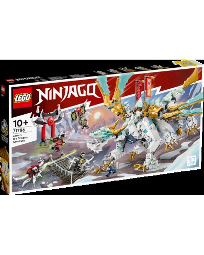 Konstruktor LEGO Ninjago Zane’s Ice Dragon Creature 71786, 10+ yaş, 973 əd