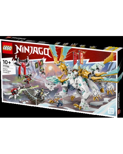 Konstruktor LEGO Ninjago Zane’s Ice Dragon Creature 71786, 10+ yaş, 973 əd