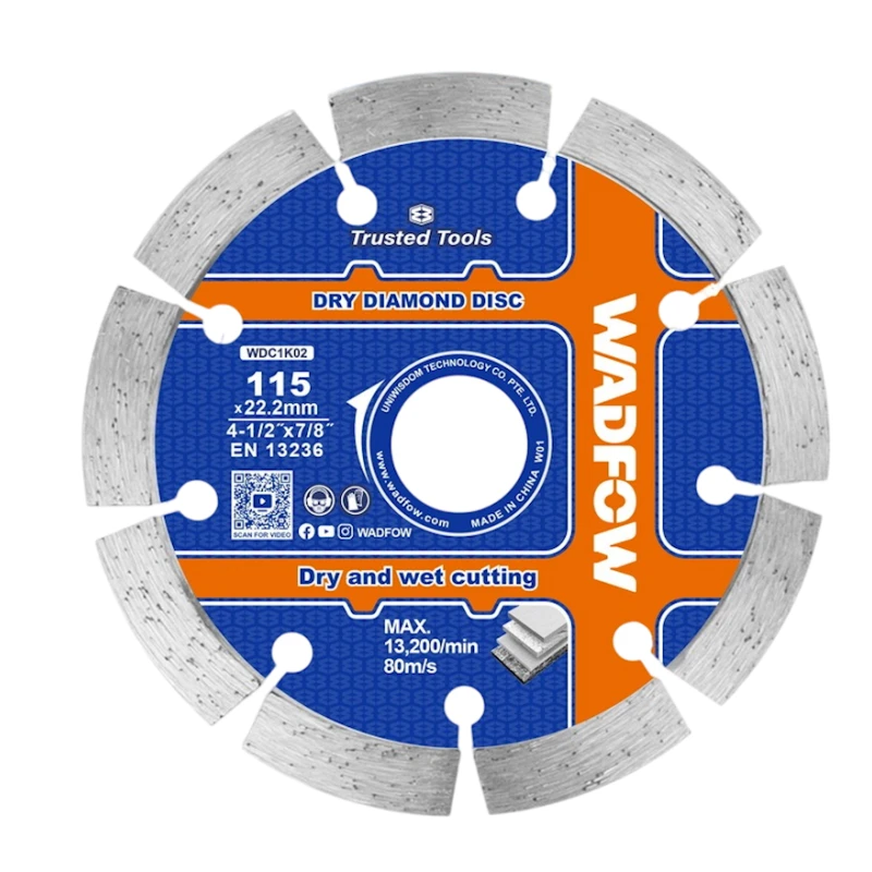 Диск алмазный Wadfow WDC1K02/115 мм