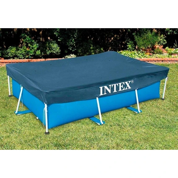 Тент для каркасного бассейна Intex X28225588038, синий, 3 x 2 м Тент для каркасного бассейна Intex X28225588038, синий, 3 x 2 м