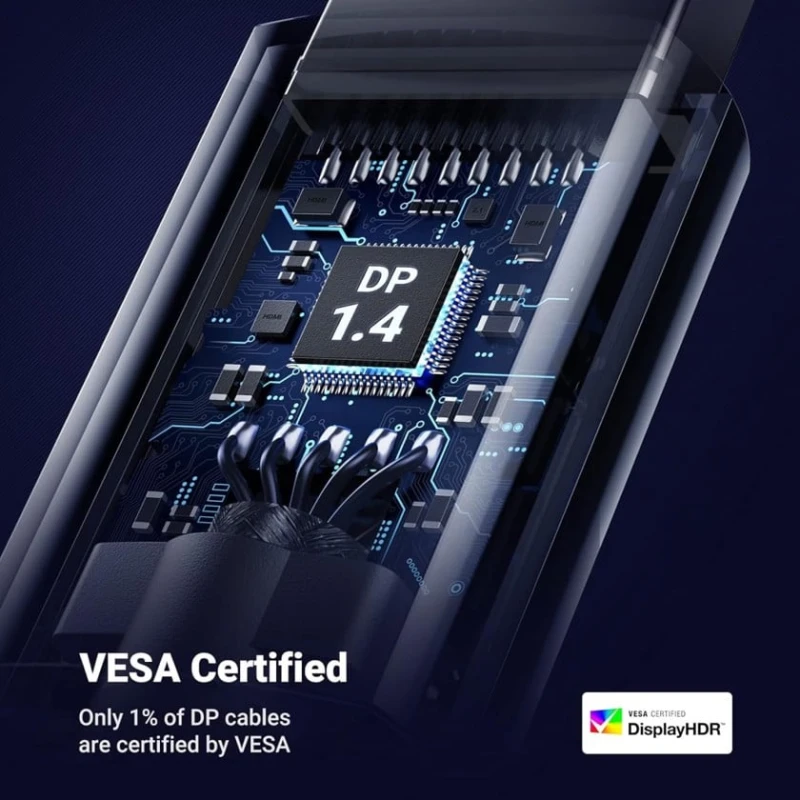 Kabel Ugreen DP121 25956 DP1.4 Male to male 3m