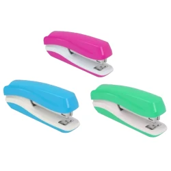 Степлер Deli E0350, №24/6, №26/6, металл/пластик, 25 листов, товар в ассортименте