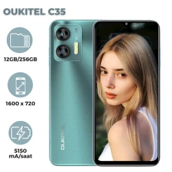 Smartfon Oukitel C35 12GB/256GB Green (6931940771214)