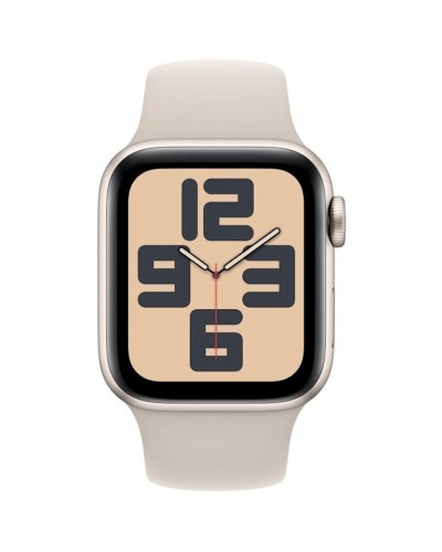 Ağıllı saat Apple Watch SE 2 2023 44mm Starlight Aluminum Case with Starlight Sport Band