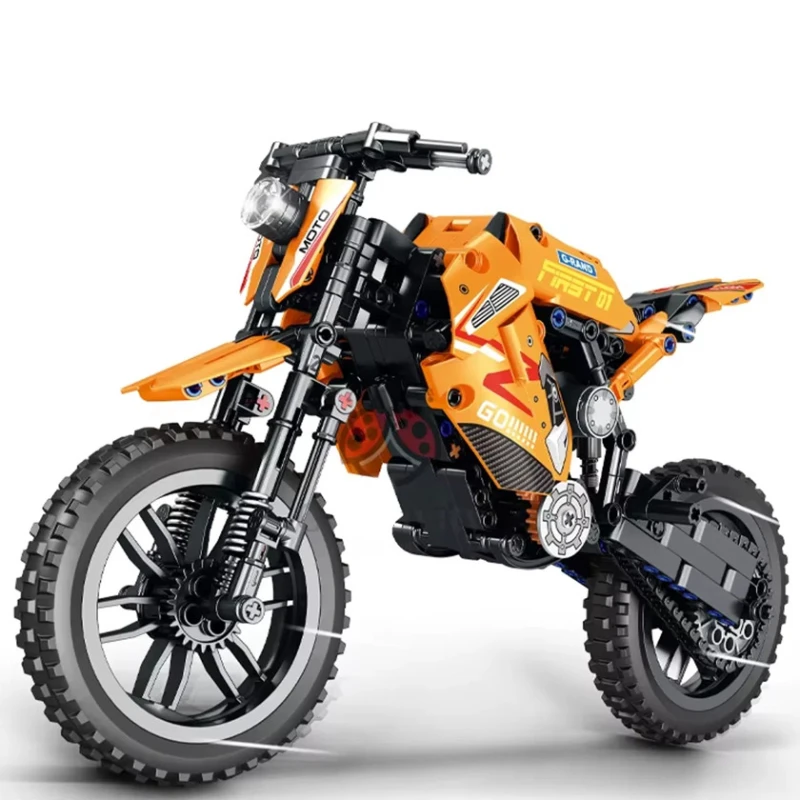 Конструктор Мотоцикл, 506 элементов