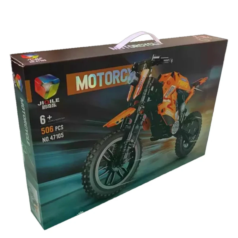 Конструктор Мотоцикл, 506 элементов