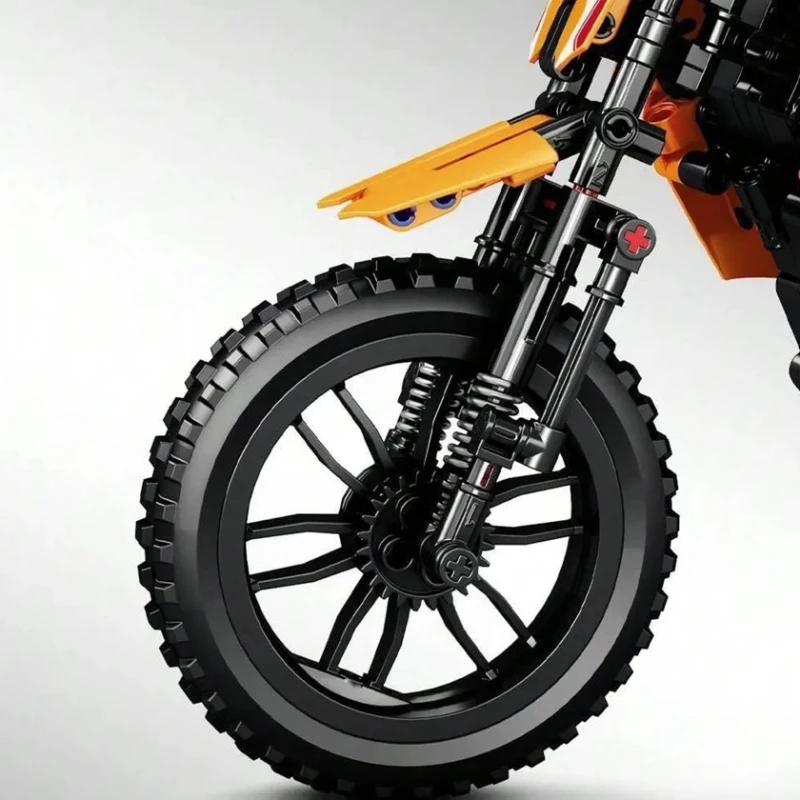 Конструктор Мотоцикл, 506 элементов