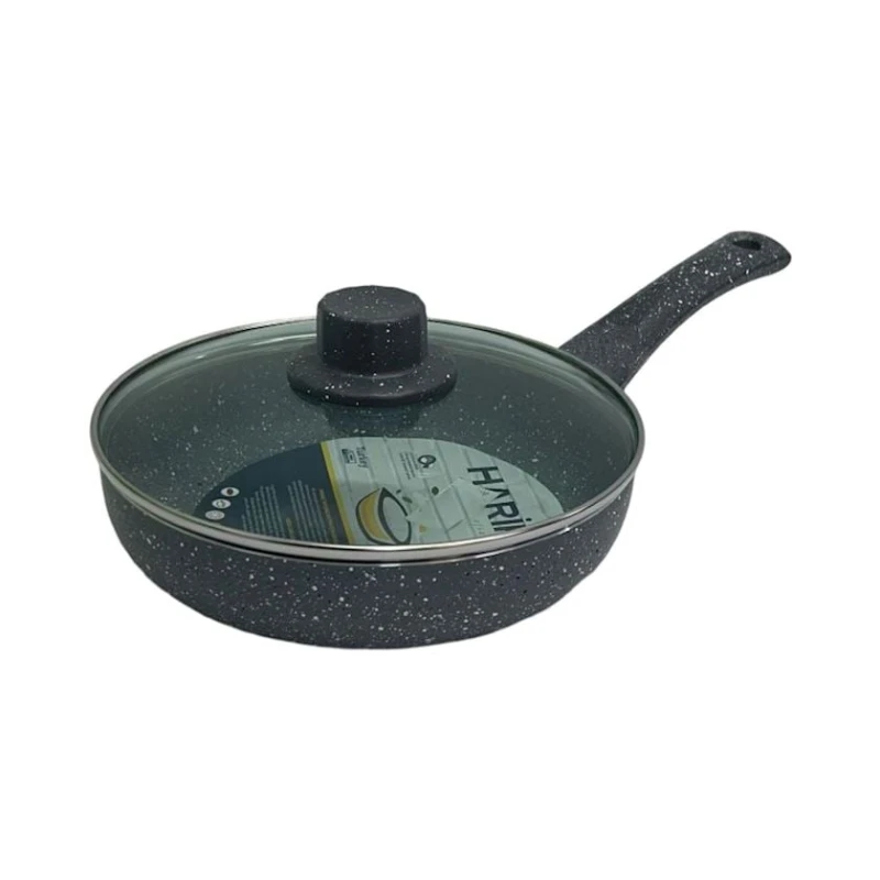 Tava HK002, 20 sm, qranit, boz