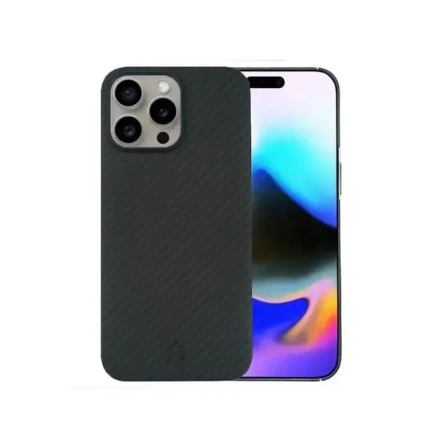 Чехол A-Case Kavar 1500D Aramid Fiber для Apple iPhone 16 Pro Black Чехол A-Case Kavar 1500D Aramid Fiber для Apple iPhone 16 Pro Black