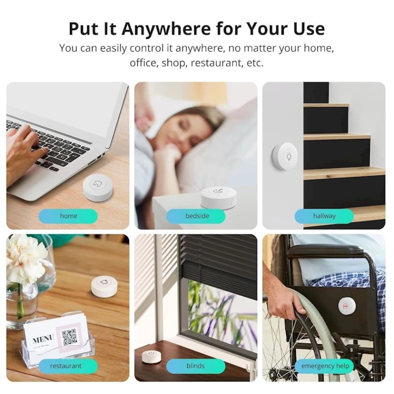 Пульт управления Sonoff ZigBee SNZB-01P Пульт управления Sonoff ZigBee SNZB-01P