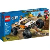 Конструктор LEGO City 4x4 Off-Roader Adventures 60387, 6+ лет, 252 элементов