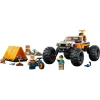 Конструктор LEGO City 4x4 Off-Roader Adventures 60387, 6+ лет, 252 элементов