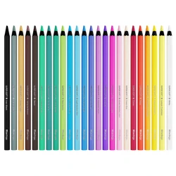 Набор карандашей Berlingo SuperSoft Blackwood 24 цвета Набор карандашей Berlingo SuperSoft Blackwood 24 цвета