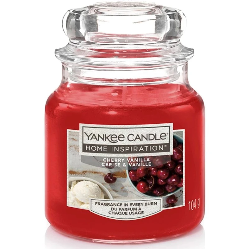 Ətirli şam Yankee Candle Home Inspiration Cherry Vanilla 104 q