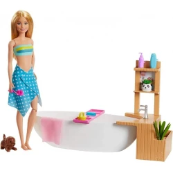 Кукла Barbie Fizzy Bath Doll and Playset, 29 см