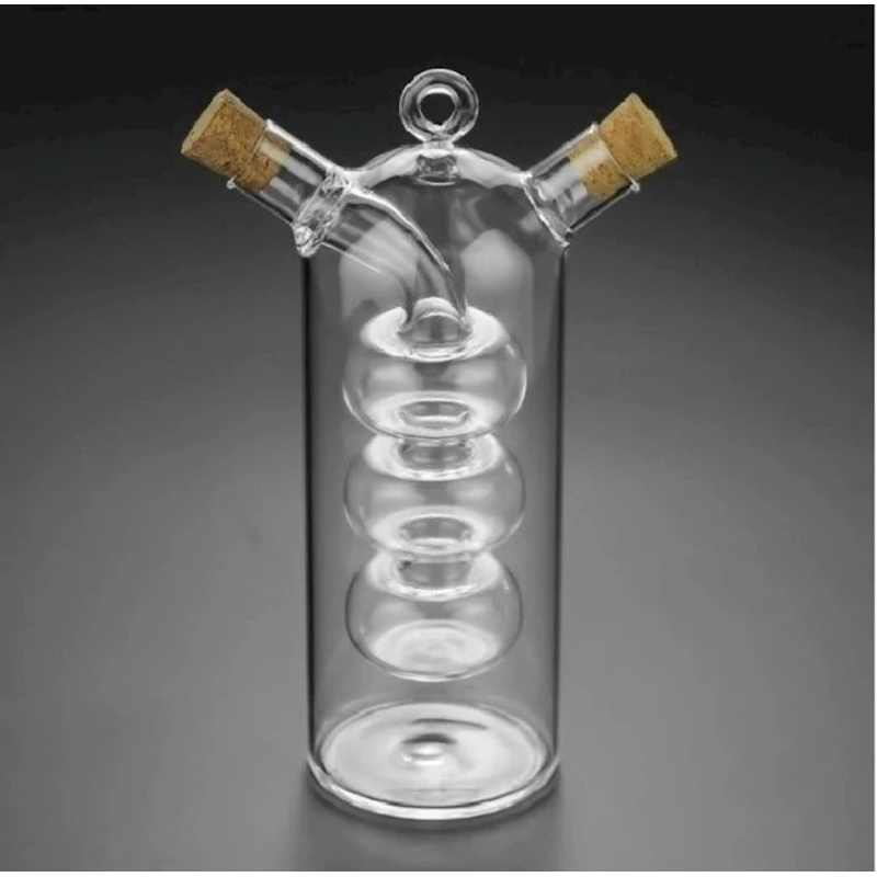 Yağ üçün qab 42754, şüşə, şəffaf, 400 ml