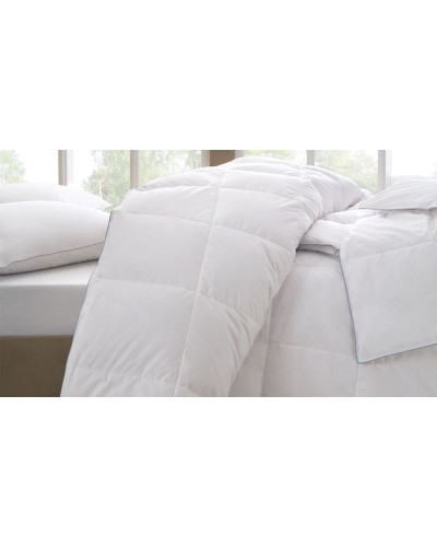 Yorğan Yataş Deluxe 195x215 sm, ikinəfərlik, qaz lələyi, ağ