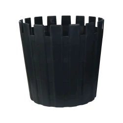 Горшок для растений Truva 901, черный, 32x32x31 см
