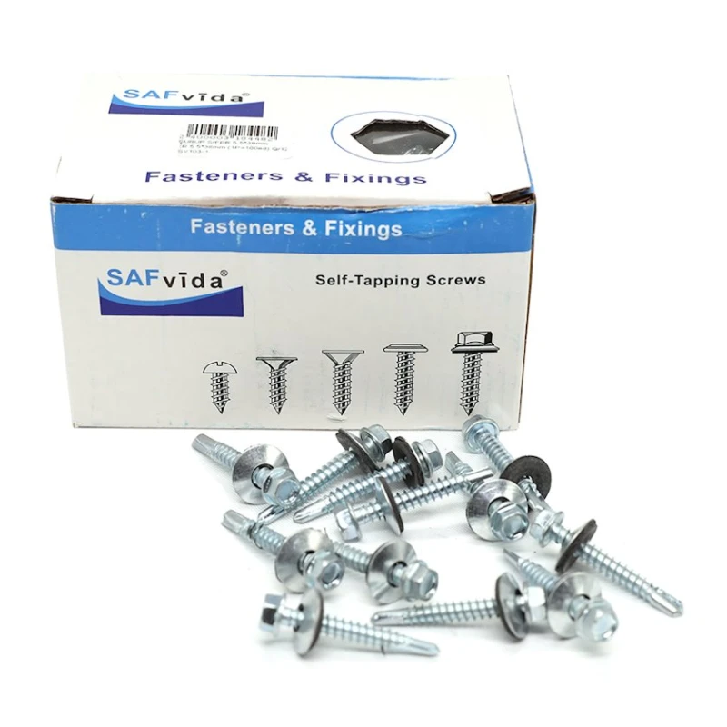 Набор саморезов для шифера TM.25945, 5.5x38 мм, 100 шт Набор саморезов для шифера TM.25945, 5.5x38 мм, 100 шт