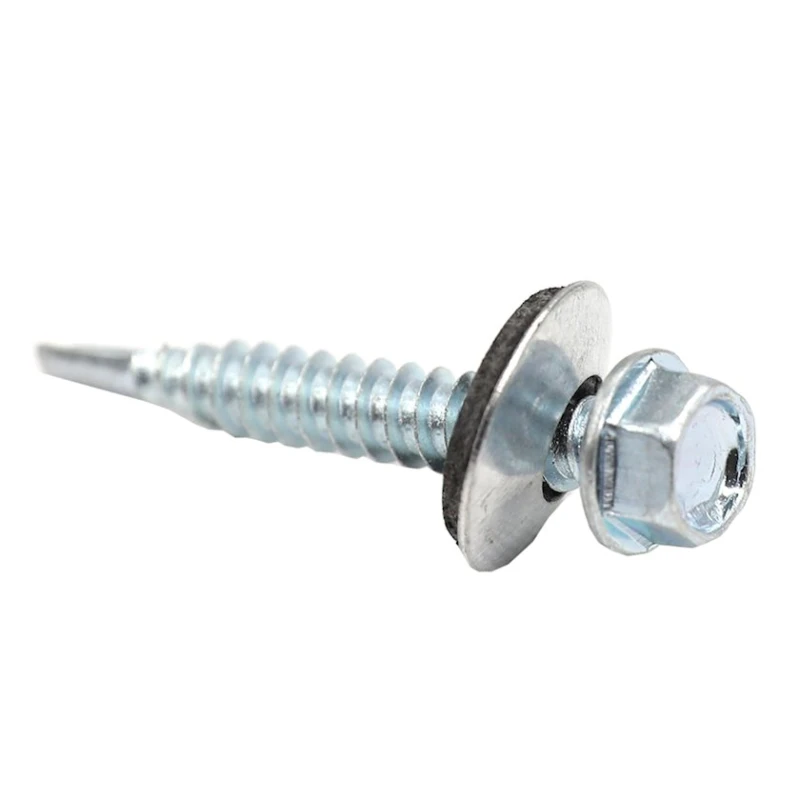 Набор саморезов для шифера TM.25945, 5.5x38 мм, 100 шт Набор саморезов для шифера TM.25945, 5.5x38 мм, 100 шт