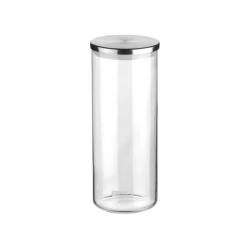 Qida saxlama üçün banka Tescoma Monti, şüşə/paslanmayan polad, 1400 ml