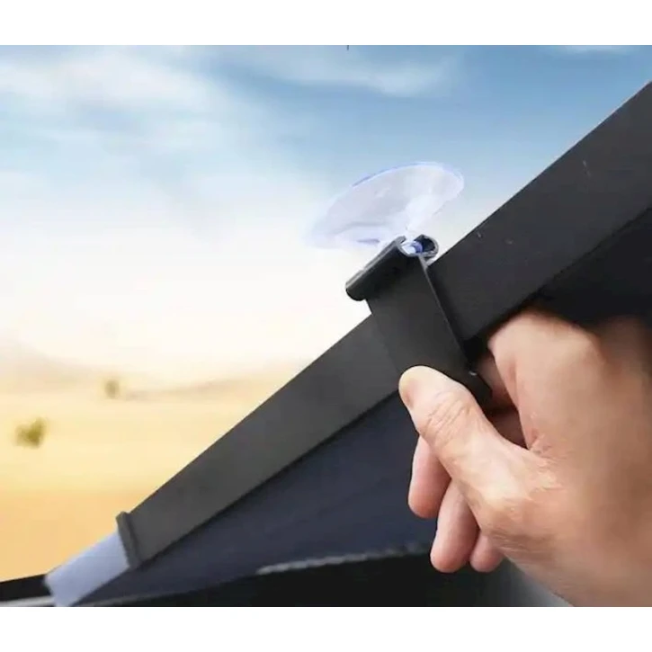 Günəşdən qoruyan günlük avtomobil salonu üçün 65 sm, boz