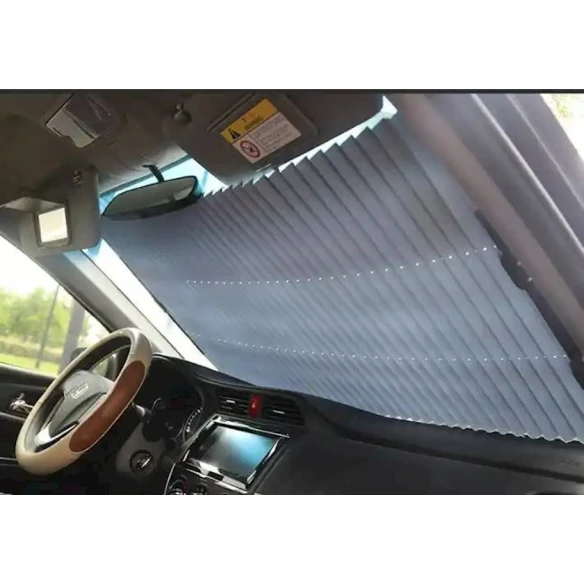 Günəşdən qoruyan günlük avtomobil salonu üçün 65 sm, boz