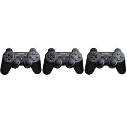 Геймпад Sony PlayStation 3 DualShock Wireless Teledoctor-TD 3 шт. Черный Геймпад Sony PlayStation 3 DualShock Wireless Teledoctor-TD 3 dd Черный