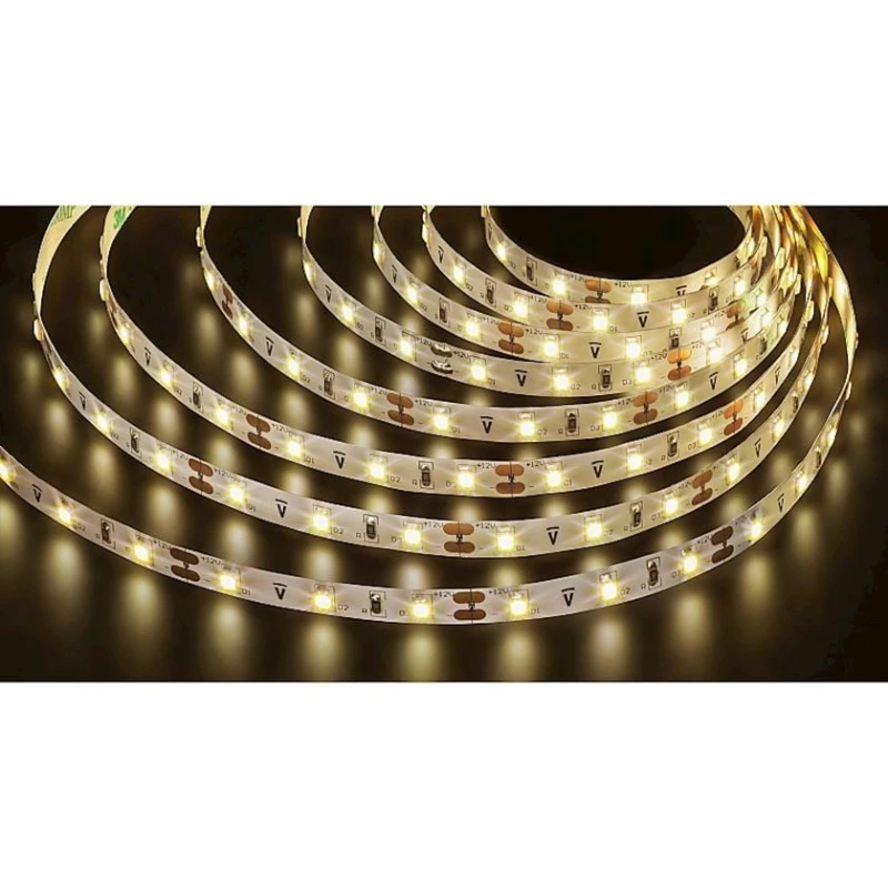 LED лента Navigator NLS-3528WW60, 4.8Вт, IP20, 60шт/м, 12V, 50000x8x3мм, теплый белый LED лента Navigator NLS-3528WW60, 4.8Вт, IP20, 60шт/м, 12V, 50000x8x3мм, теплый белый