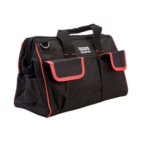 Сумка для инструментов Yato YT-7433, 40x23x21 см, черная/красная