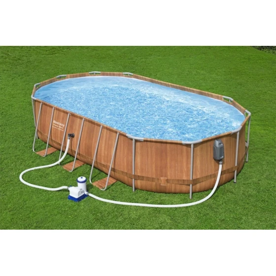 Каркасный бассейн Bestway 56719 Steel Pro MAX, 610 х 366см Каркасный бассейн Bestway 56719 Steel Pro MAX, 610 х 366см