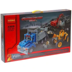 Konstruktor Decool 3365U Construction team, 834 hissə