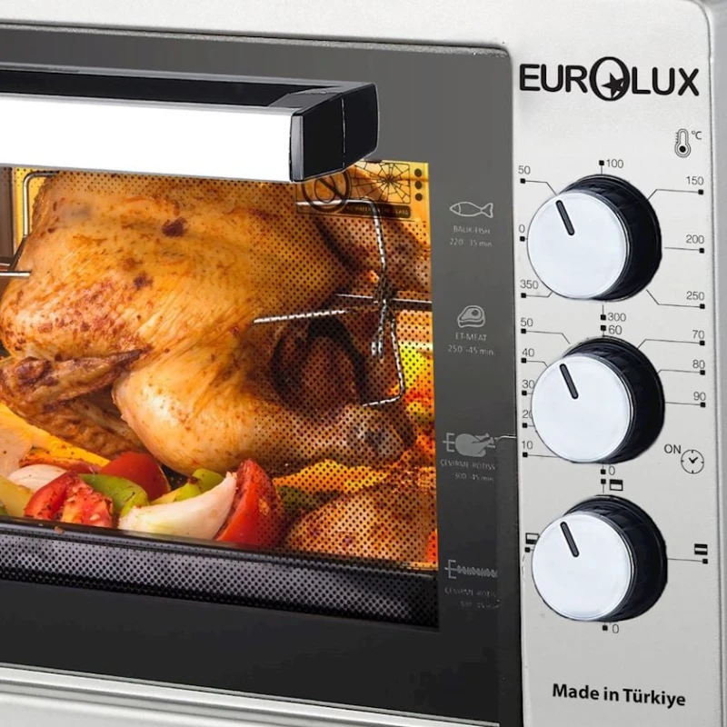 Электродуховка Eurolux EU-EO3216EG-45LDGR Silver Электродуховка Eurolux EU-EO3216EG-45LDGR Silver