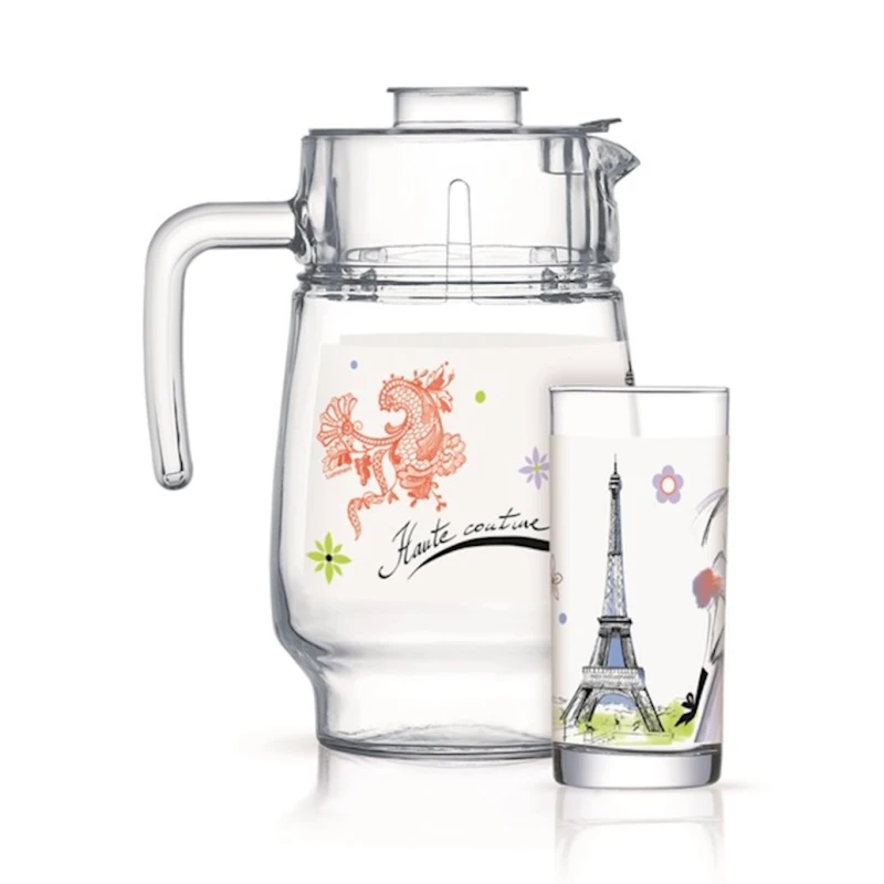 Питьевой набор Luminarc Haute Couture Blue, стекло, 7 предметов Питьевой набор Luminarc Haute Couture Blue, стекло, 7 предметов