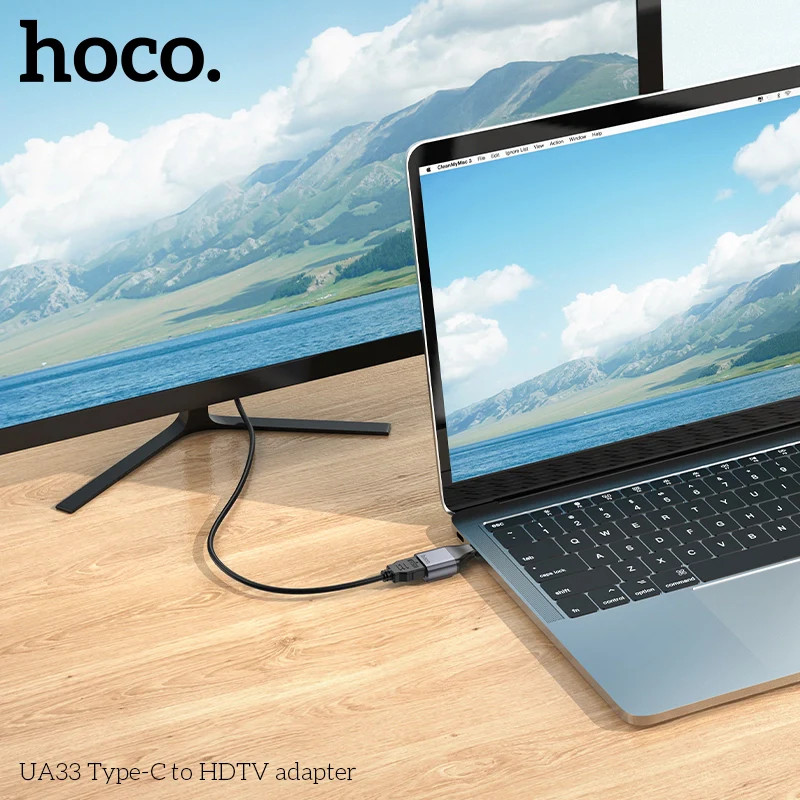 Видеоадаптер Hoco UA33 USBC-HDMI