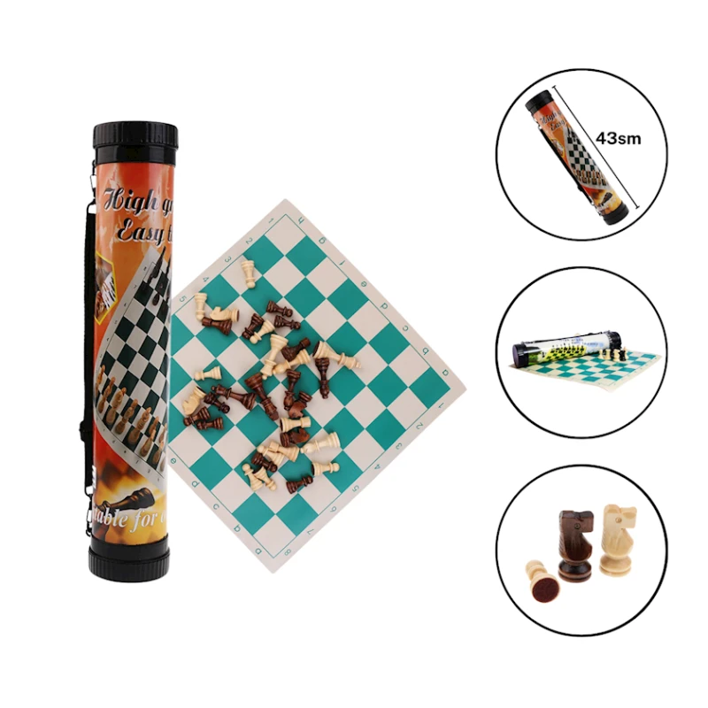 Шахматы High Quality 1708/1, пластик/ПВХ, 43x43x43 см Шахматы High Quality 1708/1, пластик/ПВХ, 43x43x43 см